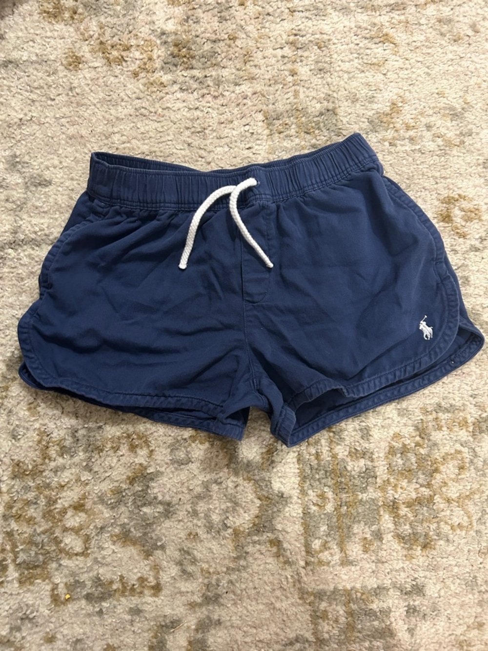 Polo Ralph Lauren Navy Blue Drawstring Shorts